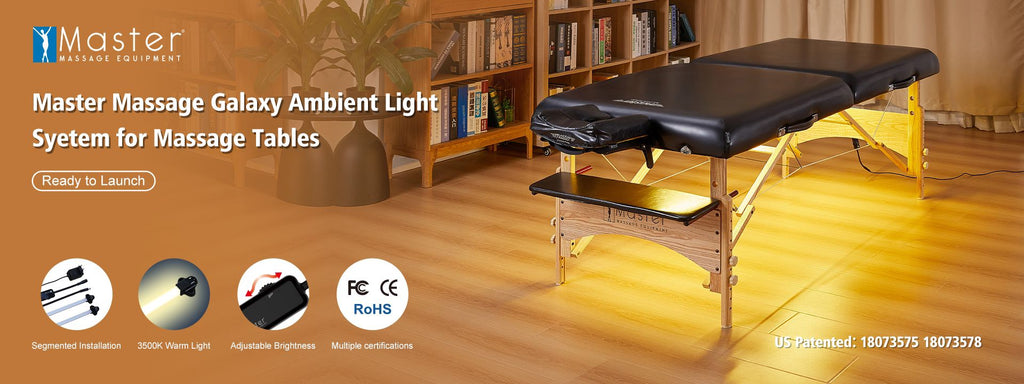 Master Massage Support pour rouleau de papier pour table de massage mobile  - Réglable en largeur