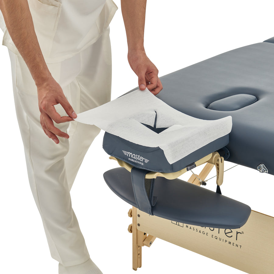 Master Massage Disposable Breathing Space Cover for Massage Table