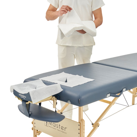 Master Massage Disposable Breathing Space Cover for Massage Table