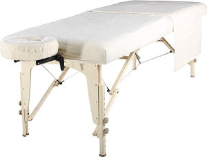 Master Massage Deluxe Massage Table Flannel 3 Piece Sheet Set - 100% Cotton