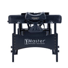 Master Massage 30” Monaco Airwave Full Body Stretching Portable Massage Table with Airbags, 3D Lumbar Traction - Neck, Back, Waist, Hip Relaxation & Pain Relief for Professional & Home Use Chiropractic Table (Black)