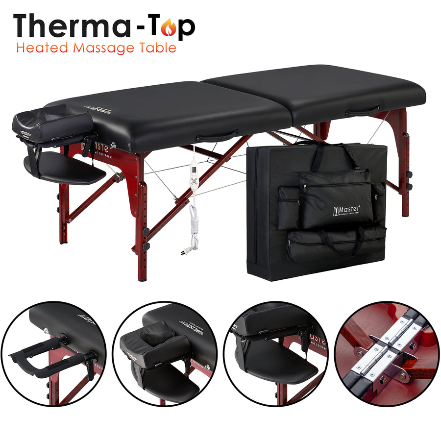 The Heated Massage Table