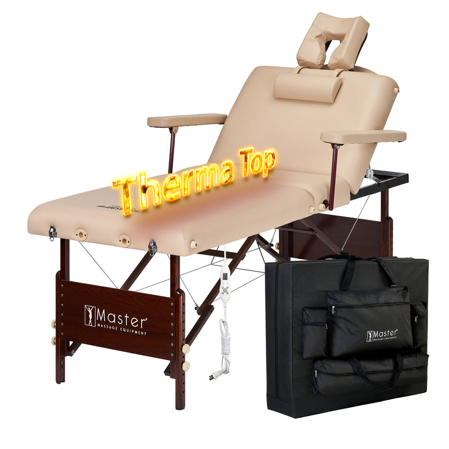 Best Massage Premium Heated Portable Massage Table